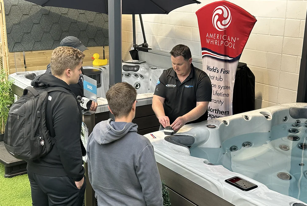 SpaTech Training teaching Hot tub water management